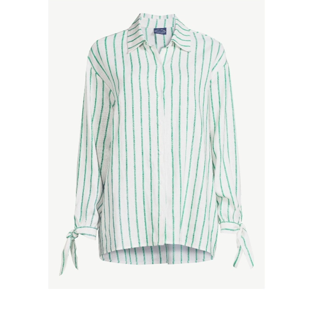 Scoop Long Sleeve Women’s Blouse
